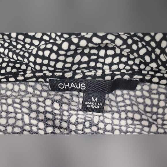 Chaus M Slinky Stretch Cowl Neck Top Gathered Sides Sleeveless - Picture 3 of 3